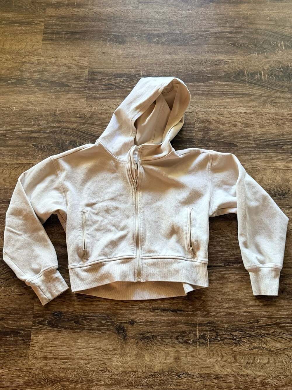 Old Navy Girls Active Dynamic Cropped Full-Zip Hoodie Size L (10-12)